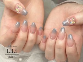 ナチュラルカラーグラデーション