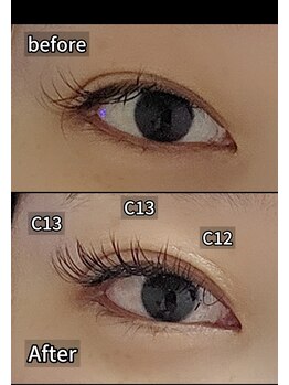 まつげちゃん☆ねいるちゃん/フラットラッシュ付け放題