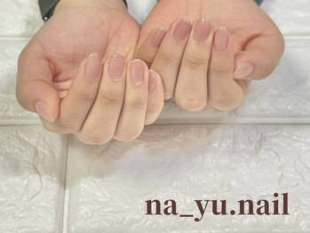 ナユネイル(na_yu.nail)/自爪風クリアネイル 177