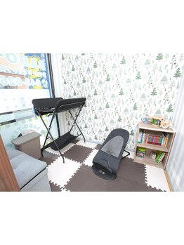 お子様同伴OKのサロン