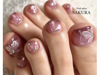 サクラ(SAKURA)/フットネイル