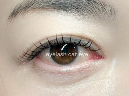 アイラッシュ キャット アイ(eyelash cat eye)の写真
