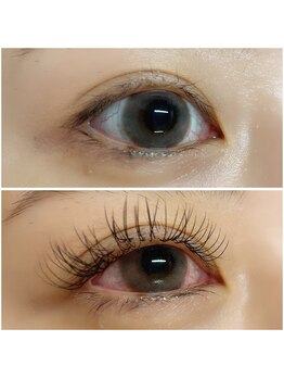 アイラッシュサロン フルール(eyelash salon FLEUR)/フラットラッシュ　100本
