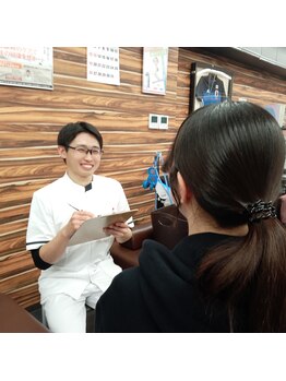 調布仙川整骨院/丁寧なカウンセリング