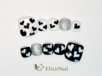 エリクサーネイル 長堀橋(Elixir Nail)/フット　やり放題/クーポン使用
