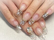 リリーママネイルサロン/クリアフレンチ