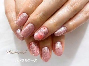 リノ ネイル(Rino nail)/春桜　80413