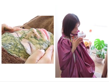 エクレ(eclat)の写真/繰り返すニキビ・肌荒れを徹底ケア。よもぎ蒸しで「巡り」を整えハーブピーリングで「肌改善」をブースト！
