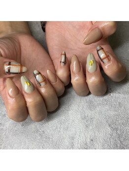 モレリア(morelia)/チェックネイル