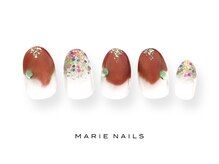 マリー ネイルズ いわきラトブ店(MARIE NAILS)/定額7,700円税込 塗りかけ 1209c