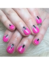 ヘアーアンドネイル ルシア(Hair&Nail Lucia)/ちょっとアートで可愛く