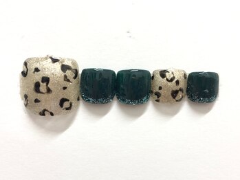 ティーネイル/フット10月季節のＣコース