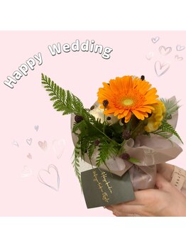 ハナ(HANA)/*ブライダルを迎えられるお客様*