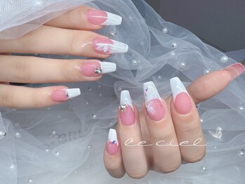 フレンチデザインネイル♪