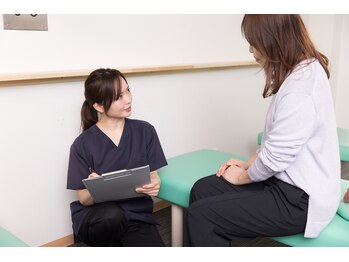 えだ鍼灸整骨院 整体院/毎回施術ごとにカウンセリング