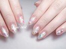マグネット×ホロネイル