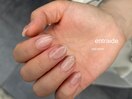うる艶桃シロップネイル♪