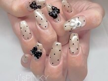 ネイルスペース ジェイズ ピンキー(NAIL SPACE J's PINKY)/マグネットにドット