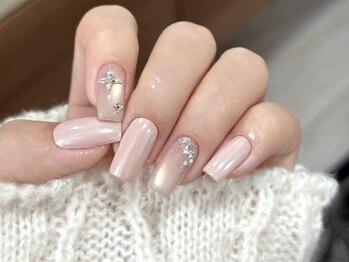 ナユキ 池袋店(NA.YUKI)/マグネットネイル xミラー