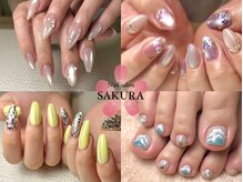 サクラ(SAKURA)の雰囲気（どんなデザインもお気軽にご相談ください◎理想の指先を実現！）