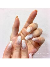 ネイルスタジオ レイナローズ(NAIL STUDIO Reina Rose)/白い百合を