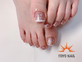 トヨネイル(TOYO NAIL)/フットフレンチ☆
