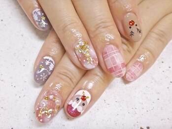 ネイルサロン ラグジェ(Nailsalon LUXE)/定額★ゴージャス初回￥8640