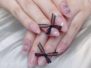 シーアンドビーネイル(C&B Nail)/持ち込みデザイン4本