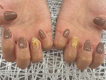 ディーネイル 池袋(D-nail)/〇オフィスブラウンネイル