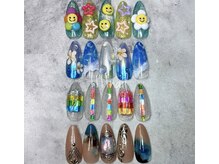 イチイチイチイチネイル(1111nail)の雰囲気（300種類以上の様々なサンプルもございます☆）