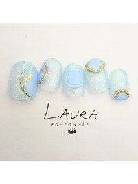 ぷっくりゴールド