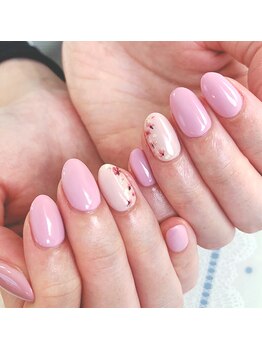 爪ソウシャイン(爪 SO SHINE)/ドライフラワー★ピンク