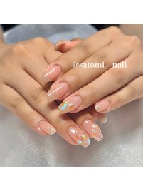 satomi担当:うるうるネイル