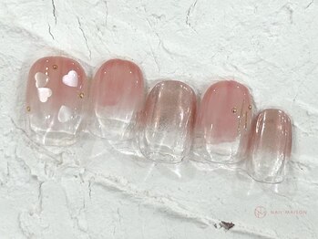 ネイルメゾン 池袋店(NAIL MAISON)/ハートニュアンス¥8059