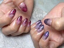 リンク(link)/大理石ネイル