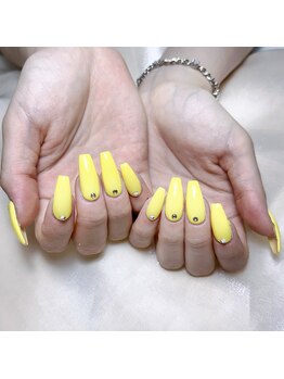 木にいる 錦糸町/ワンカラ+10粒ストーン