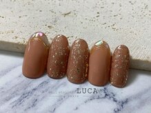 ネイルアトリエルカ(nail atelier LUCA)/R-161 秋っぽオフィスネイル