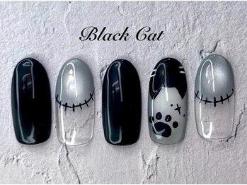 はあとねいる 板橋仲宿店/10月限定『ブラックキャット』