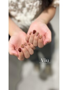 ニュアンス ブラウン 秋