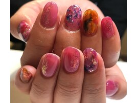 ～カジュアルショートネイル～