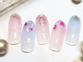 押し花アートネイル★