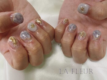 ラ フルール(La Fleur)/夏ネイル