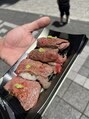 ピコネイル(pico nail) 神戸牛のお寿司♪美味しかったです(*^^*)