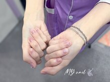 ビューティーラベンダー/定額デザインネイル