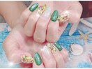 ひまわりネイル