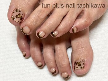 ファンプラスネイル 立川(fun plus nail)/フット　定額