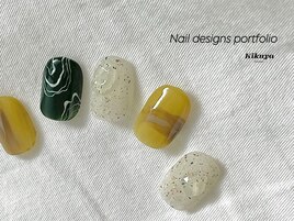 ぷっくりネイル