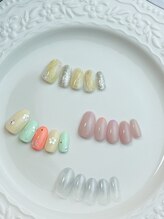 初回hand定額コース￥6500～/毎月4種類designが変わる/カラー変更可能/スピード重視