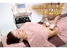 サロンドモモ(SALON de MOMO)の雰囲気（冷却前のケアで効果が大きく変わる）