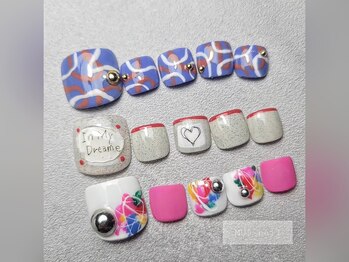 エムユーファイブネイル(MU5-nail)/【フット】4本コース